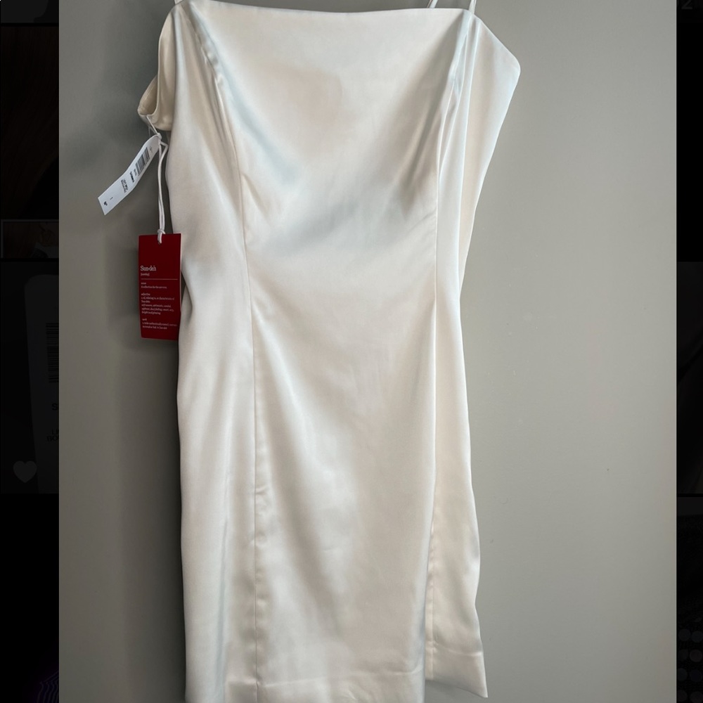 ARITZIA Satin mini dress